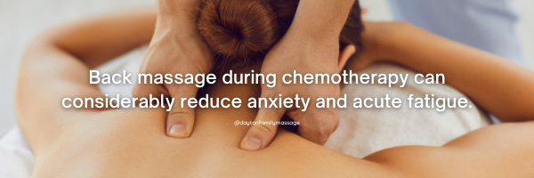 back massage for chemotherapy 