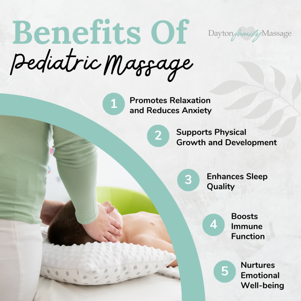 benefits of pediatric massage