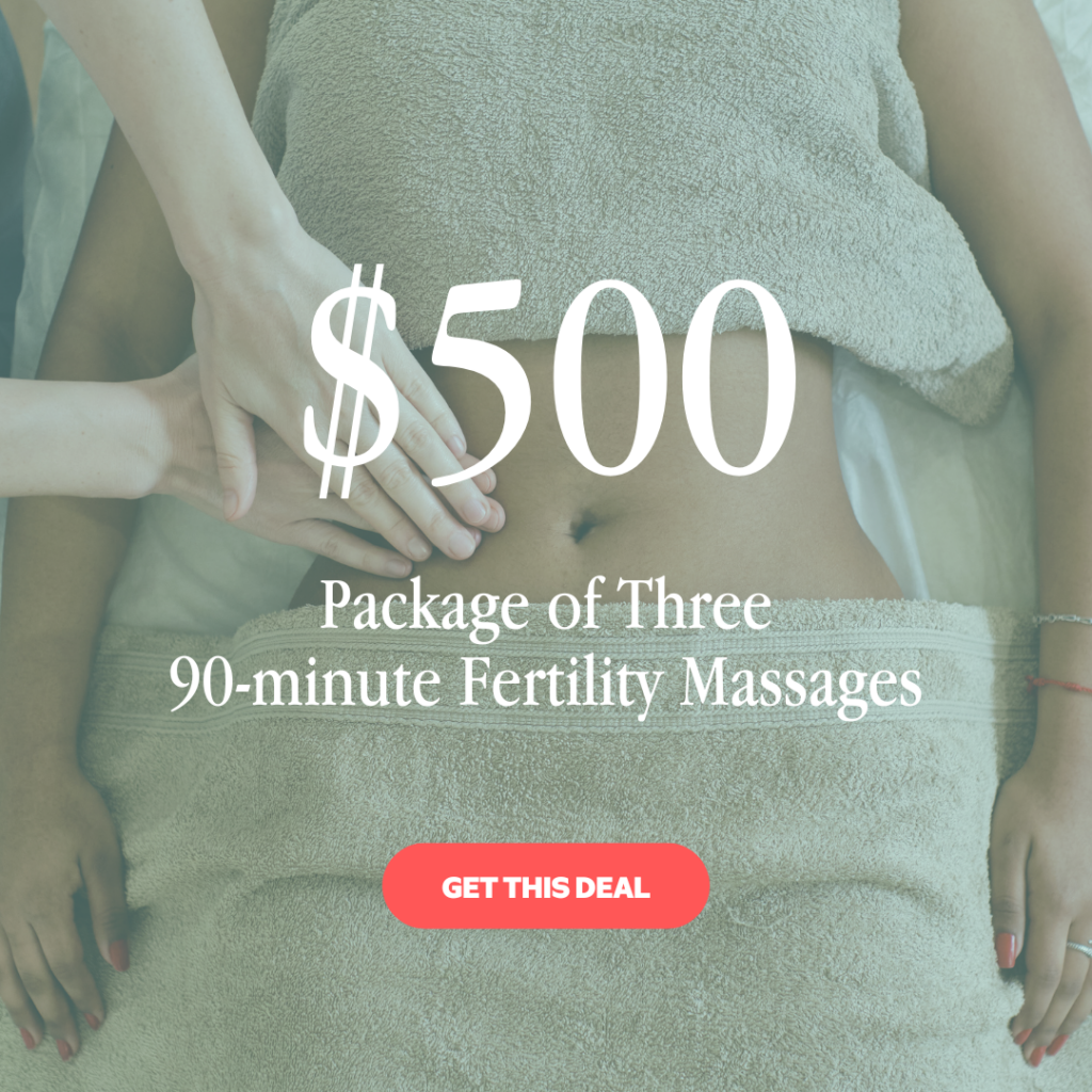 Fertily Massage Specials at Dayton Family Massage